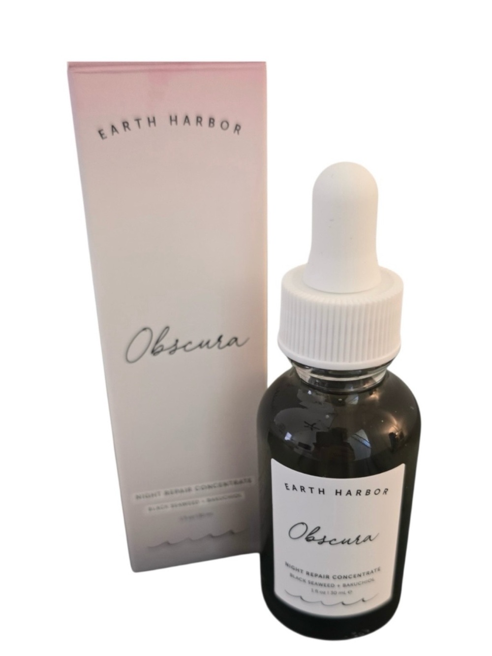 Earth Harbor Obscura Night Repair Serum — White & Pink